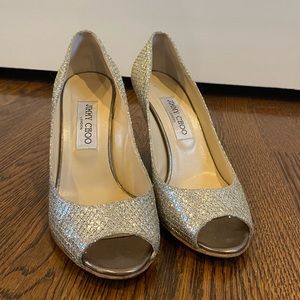 Jimmy Choo Sparkly Wedge